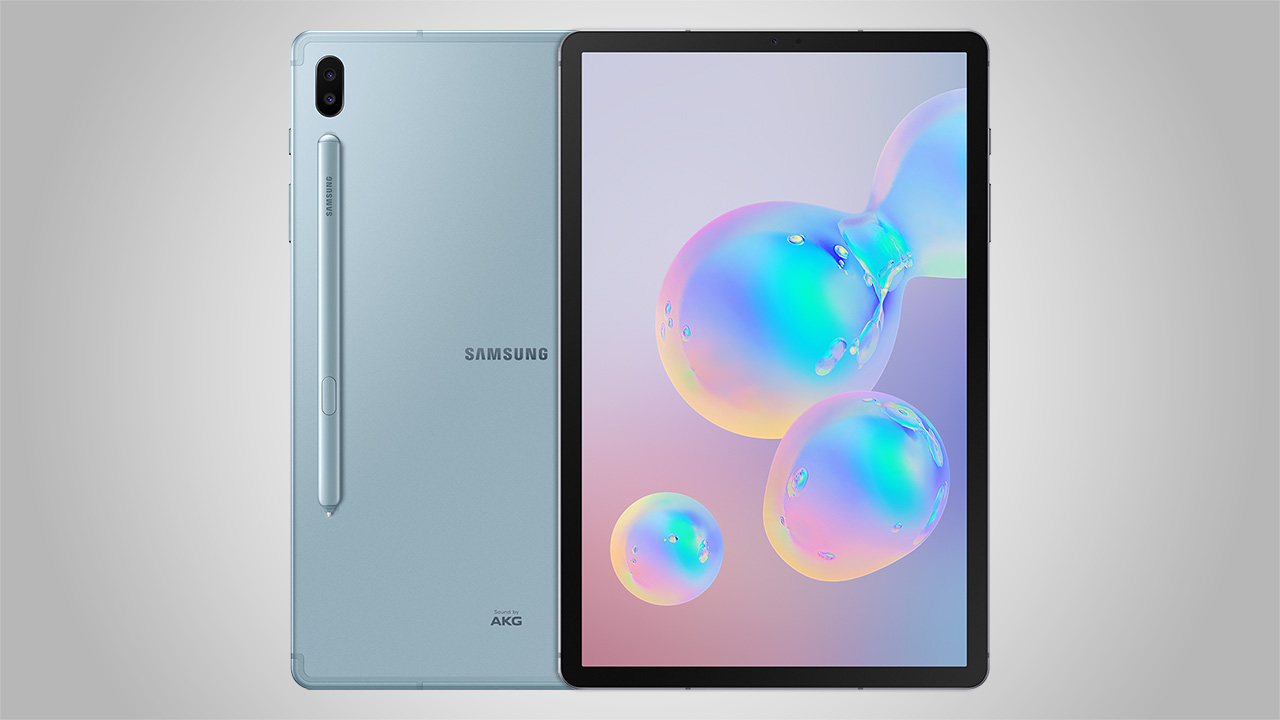 Samsung Galaxy Tab S6 Front and Back